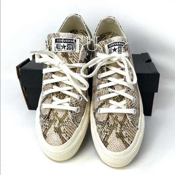 Converse Ctas Lift OX Egret Platform W 564677c - Picture 2 of 11